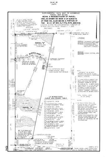 Click to see Parcel Map Book 18, pg. 194 (1993) of Nevada County Recorders Parcel Maps Book 18