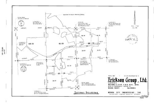 Click to see Parcel Map Book 18, pg. 201 (1993) of Nevada County Recorders Parcel Maps Book 18