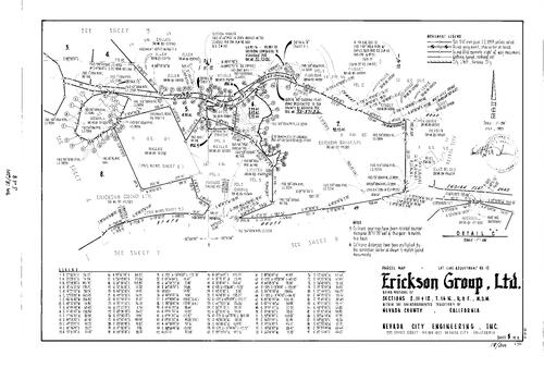 Click to see Parcel Map Book 18, pg. 201 (1993) of Nevada County Recorders Parcel Maps Book 18
