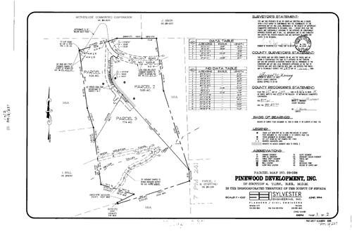 Click to see Parcel Map Book 18, pg. 237 (1994) of Nevada County Recorders Parcel Maps Book 18