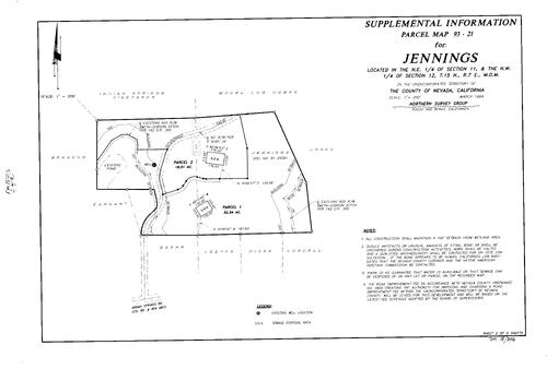 Click to see Parcel Map Book 18, pg. 246 (1994) of Nevada County Recorders Parcel Maps Book 18