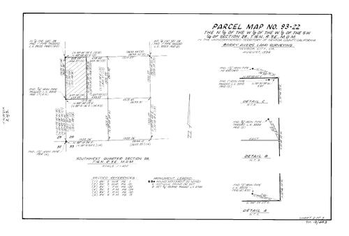 Click to see Parcel Map Book 18, pg. 253 (1994) of Nevada County Recorders Parcel Maps Book 18