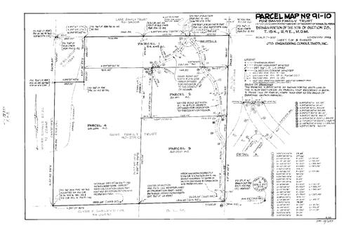 Click to see Parcel Map Book 18, pg. 255 (1994) of Nevada County Recorders Parcel Maps Book 18