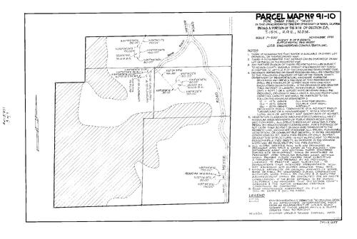 Click to see Parcel Map Book 18, pg. 255 (1994) of Nevada County Recorders Parcel Maps Book 18