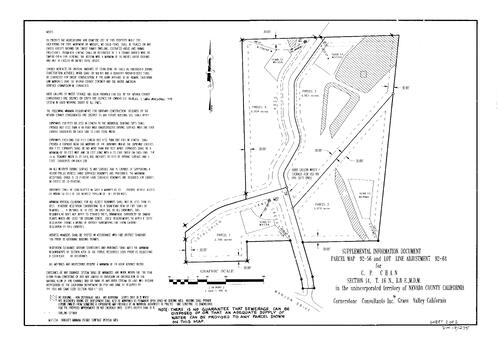 Click to see Parcel Map Book 18, pg. 275 (1995) of Nevada County Recorders Parcel Maps Book 18