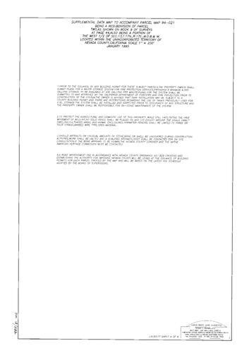 Click to see Parcel Map Book 18, pg. 282 (1995) of Nevada County Recorders Parcel Maps Book 18