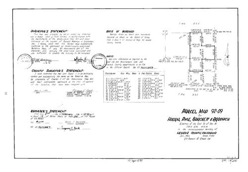 Click to see Parcel Map Book 18, pg. 291 (1996) of Nevada County Recorders Parcel Maps Book 18