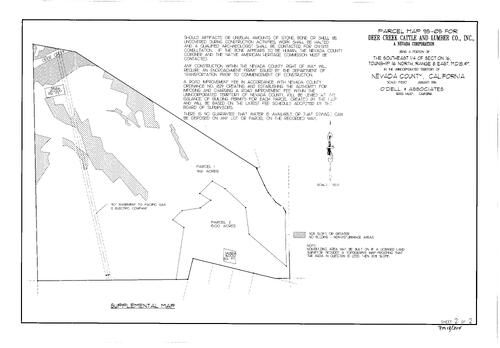 Click to see Parcel Map Book 18, pg. 304 (1996) of Nevada County Recorders Parcel Maps Book 18
