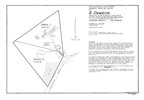 Click to see Parcel Map Book 18, pg. 323 (1997) of Nevada County Recorders Parcel Maps Book 18