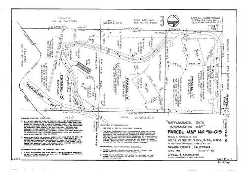 Click to see Parcel Map Book 18, pg. 330 (1997) of Nevada County Recorders Parcel Maps Book 18