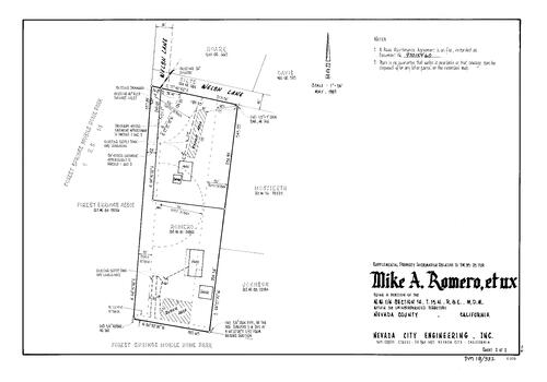 Click to see Parcel Map Book 18, pg. 332 (1997) of Nevada County Recorders Parcel Maps Book 18