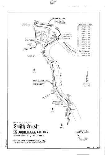 Click to see Parcel Map Book 18, pg. 354 (1997) of Nevada County Recorders Parcel Maps Book 18