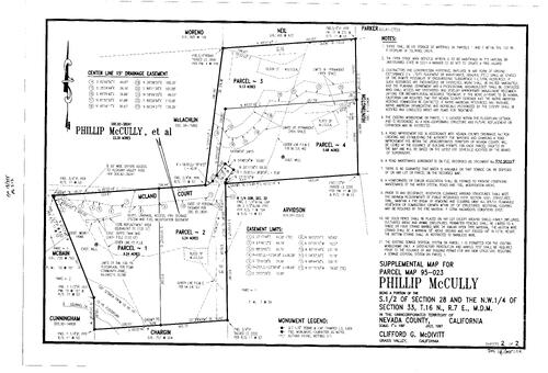 Click to see Parcel Map Book 18, pg. 355 (1997) of Nevada County Recorders Parcel Maps Book 18