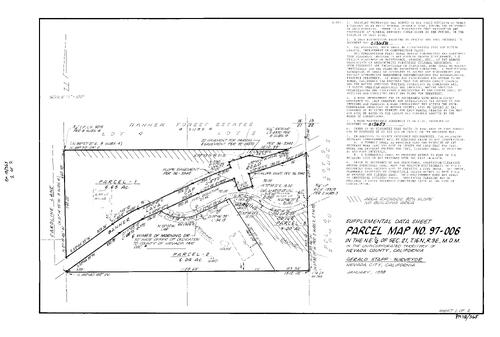 Click to see Parcel Map Book 18, pg. 365 (1998) of Nevada County Recorders Parcel Maps Book 18