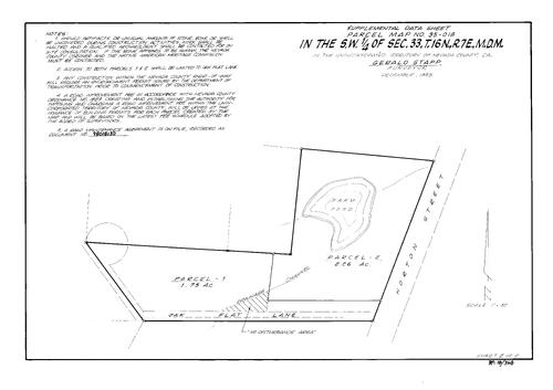Click to see Parcel Map Book 18, pg. 368 (1998) of Nevada County Recorders Parcel Maps Book 18