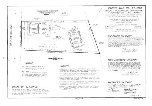 Click to see Parcel Map Book 18, pg. 374 (1998) of Nevada County Recorders Parcel Maps Book 18