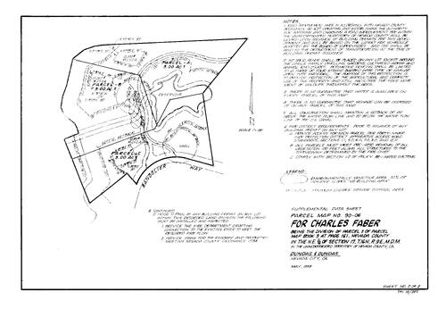 Click to see Parcel Map Book 18, pg. 395 (1998) of Nevada County Recorders Parcel Maps Book 18