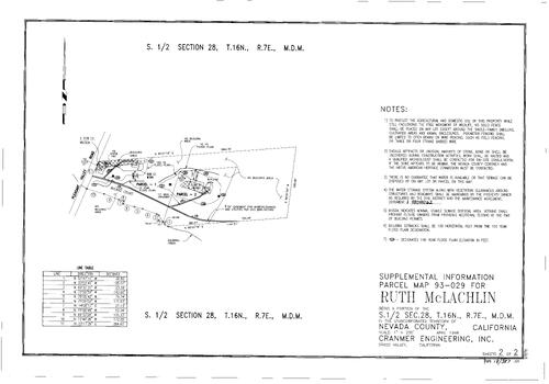 Click to see Parcel Map Book 18, pg. 397 (1998) of Nevada County Recorders Parcel Maps Book 18