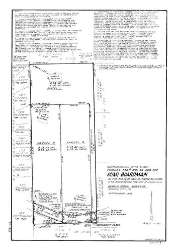 Click to see Parcel Map Book 19, pg. 8 (1999) of Nevada County Recorders Parcel Maps Book 19