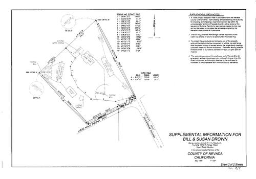 Click to see Parcel Map Book 19, pg. 9 (1999) of Nevada County Recorders Parcel Maps Book 19