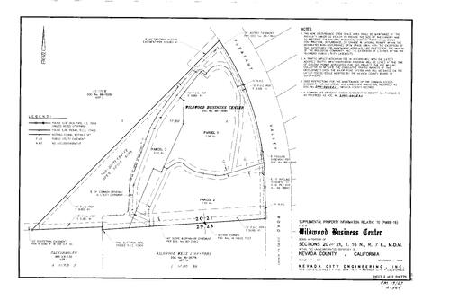 Click to see Parcel Map Book 19, pg. 27 of Nevada County Recorders Parcel Maps Book 19