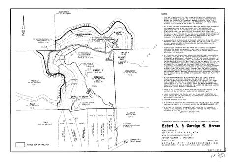 Click to see Parcel Map Book 19, pg. 29 of Nevada County Recorders Parcel Maps Book 19