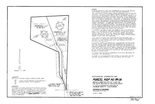 Click to see Parcel Map Book 19, pg. 35 of Nevada County Recorders Parcel Maps Book 19