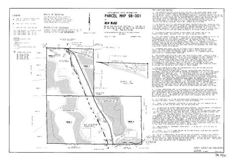 Click to see Parcel Map Book 19, pg. 41 of Nevada County Recorders Parcel Maps Book 19