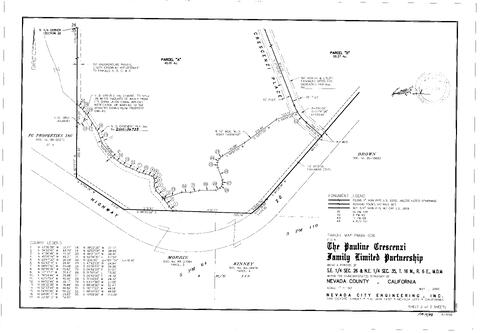 Click to see Parcel Map Book 19, pg. 48 of Nevada County Recorders Parcel Maps Book 19