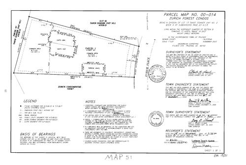 Click to see Parcel Map Book 19, pg. 51 (2000) of Nevada County Recorders Parcel Maps Book 19