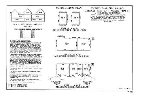 Click to see Parcel Map Book 19, pg. 59 (2001) of Nevada County Recorders Parcel Maps Book 19