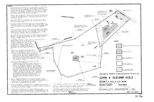 Click to see Parcel Map Book 19, pg. 64 (2001) of Nevada County Recorders Parcel Maps Book 19