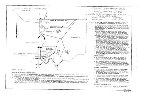 Click to see Parcel Map Book 19, pg. 83 (2001) of Nevada County Recorders Parcel Maps Book 19