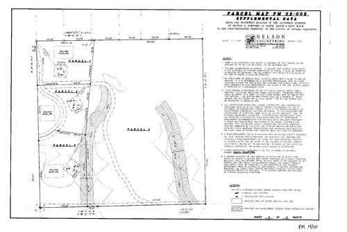 Click to see Parcel Map Book 19, pg. 110 (2003) of Nevada County Recorders Parcel Maps Book 19