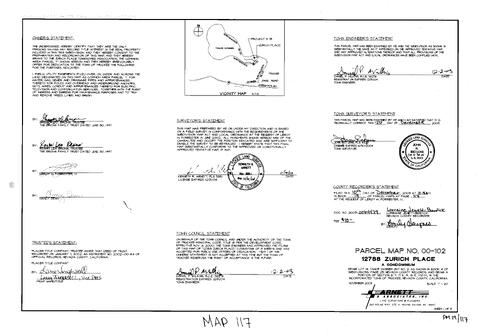 Click to see Parcel Map Book 19, pg. 117 (2003) of Nevada County Recorders Parcel Maps Book 19
