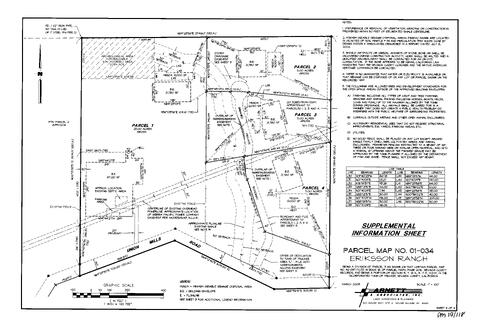 Click to see Parcel Map Book 19, pg. 118 (2003) of Nevada County Recorders Parcel Maps Book 19