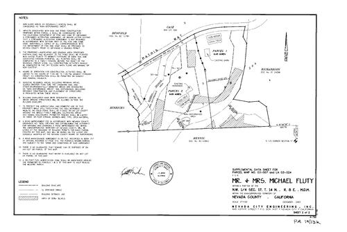 Click to see Parcel Map Book 19, pg. 132 (2004) of Nevada County Recorders Parcel Maps Book 19