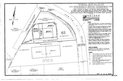 Click to see Parcel Map Book 19, pg. 135 (2004) of Nevada County Recorders Parcel Maps Book 19