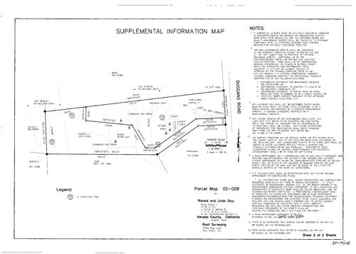 Click to see Parcel Map Book 19, pg. 148 (2005) of Nevada County Recorders Parcel Maps Book 19