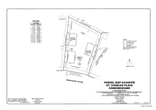 Click to see Parcel Map Book 19, pg. 152 (2005) of Nevada County Recorders Parcel Maps Book 19