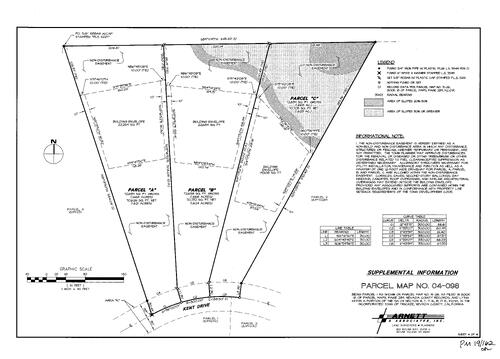 Click to see Parcel Map Book 19, pg. 162 (2005) of Nevada County Recorders Parcel Maps Book 19
