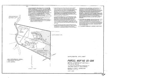 Click to see Parcel Map Book 19, pg. 169 (2005) of Nevada County Recorders Parcel Maps Book 19