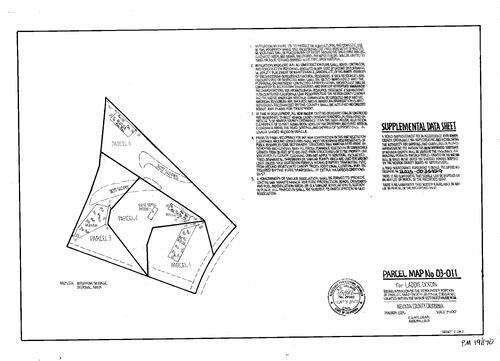 Click to see Parcel Map Book 19, pg. 170 (2005) of Nevada County Recorders Parcel Maps Book 19