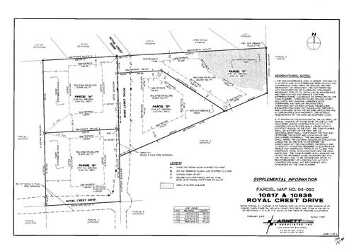 Click to see Parcel Map Book 19, pg. 180 (2005) of Nevada County Recorders Parcel Maps Book 19