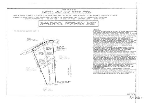 Click to see Parcel Map Book 19, pg. 187 (2006) of Nevada County Recorders Parcel Maps Book 19