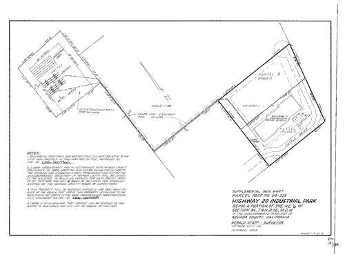 Click to see Parcel Map Book 19, pg. 189 (2006) of Nevada County Recorders Parcel Maps Book 19