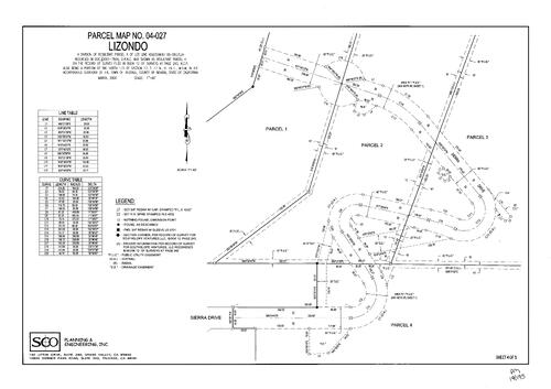 Click to see Parcel Map Book 19, pg. 195 (2006) of Nevada County Recorders Parcel Maps Book 19