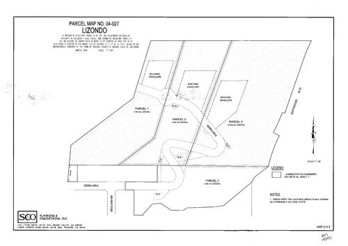Click to see Parcel Map Book 19, pg. 195 (2006) of Nevada County Recorders Parcel Maps Book 19