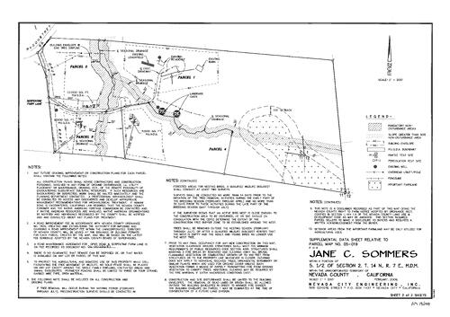 Click to see Parcel Map Book 19, pg. 199 (2006) of Nevada County Recorders Parcel Maps Book 19