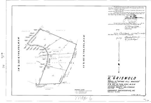 Click to see Parcel Map Book 2, pg. 6 (1971) of Nevada County Recorders Parcel Maps Book 2